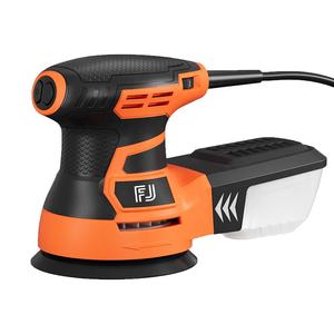 Sander orbital électrique populaire de 350 W <span class=keywords><strong>pour</strong></span> cloisons sèches avec vitesse variable à 6 vitesses, disque de 125 mm, qualité industrielle, garantie d'un an - Product Image 1