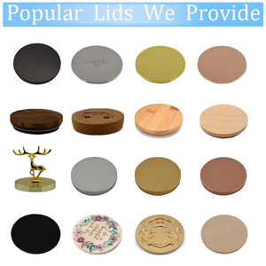 Wholesale Modern Hot Sale Luxury <strong>White</strong> Scented Soy <strong>Candles</strong> with Custom Labels Scented <strong>Candles</strong> with Wooden Lid and Gift Box - Product Image 6