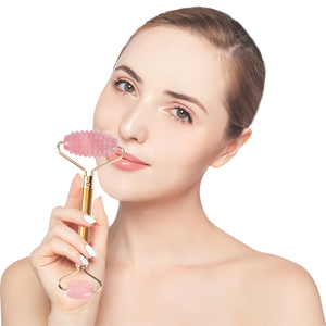 2020 nueva muestra gratis masaje facial jade rodillo spike con puntas agujas de la piel para la piel de renacimiento. - Product Image 3