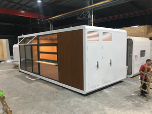 Casa Modular de Acero para Hoteles y Resorts, Tipo Contenedor, con Puertas Interiores, Unidad de Alojamiento Tipo Cabaña Apple para Uso en Hoteles y Parques - Product Image 4