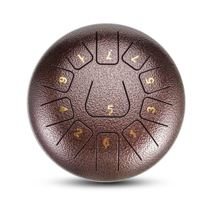 Tambor de Lengüeta de Acero de 8 Pulgadas y 11 Tonos al por Mayor - Tambor de Mano Directo de Fábrica, Uso Profesional para Meditación y Sanación con Sonido de Yoga - Product Image 5
