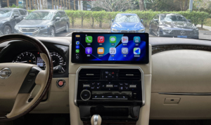 Pour Infiniti QX80/Nissan Patrol 2010-2022 Écran tactile 17 pouces Lecteur multimédia Android pour voiture GPS TV USB CarPlay Android Auto - Product Image 3