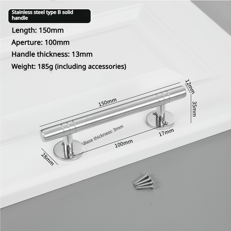 150mm B stainless  13mm/136