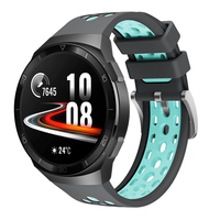 Correa Deportiva de Silicona para Reloj Huawei Watch GT 2E, Banda de Repuesto para Smartwatch GT2E, Pulsera de Goma de 22 mm