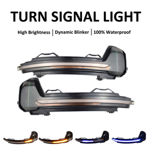 Pour VW Tiguan MK2 2017 2018 2019 Touareg MK3 EU 2019 <span class=keywords><strong>rétroviseur</strong></span> latéral à défilement LED <span class=keywords><strong>clignotant</strong></span> dynamique <span class=keywords><strong>clignotant</strong></span> - Product Image 5
