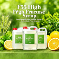 Fabricant chinois Itdial Sirop de maïs à haute teneur en fructose F55 Édulcorants 1*25kg Durée de conservation de 12 mois Teneur en eau du maïs pour
