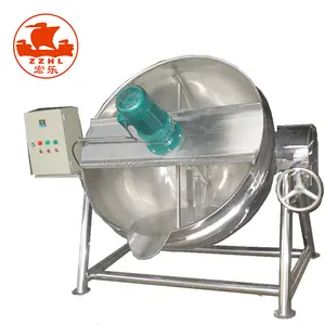 Stainless Steel Food Grade Caramel Sauce Spices Chili Sauce Electric Steam Jacketed Kettle/Other Food Processing Machinery