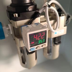 DP2-050-01 डिजिटल यौगिक दबाव सेंसर-0.1 ~ 1.0mpa 1-way स्विच एनालॉग वोल्टेज किफायती 1 वर्ष की वारंटी - Product Image 4