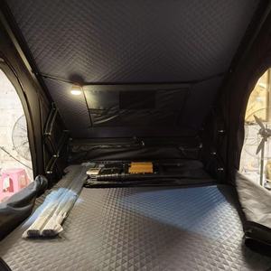 Tenda da Tetto Deluxe 4 Stagioni Tende da Tetto per Campeggio Esterno Monostrato Rimovibile per Auto per <span class=keywords><strong>Viaggi</strong></span> su SUV/Auto/Veicoli - Product Image 6
