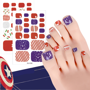 Autocollants pour ongles en métal 3D Zhengxiang, nouveau design, couleurs CMYK, <span class=keywords><strong>vernis</strong></span> UV, découpe à la presse, 22 bandes - Product Image 5