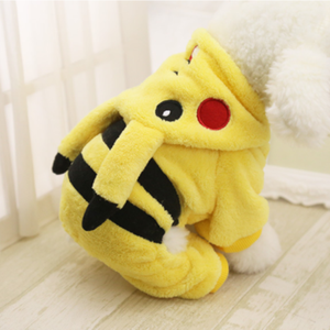 Cartoon <strong>Pikachu</strong> Design Pet Clothes Dog Puppy <strong>Hoodie</strong> - Product Image 1