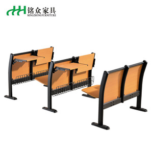 Mingzhong Furniture Student Lecture Hall <b>Desks</b> And Chairs <b>Solid</b> <b>Wood</b> MG-P188 Outdoor School Use - Product Image 2