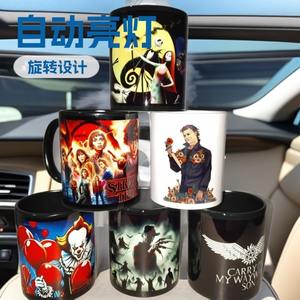 Tazza da Caffè in Ceramica Personalizzata con Design della Coppa del Mondo Qatar di Lionel Messi, con Manico e Stampa Sublimatica, Regalo per Uso Generale - Product Image 1