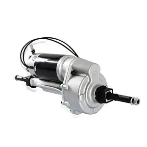 24V 500w 4000RPM with electric brake high torque electric drive axle with gearbox for go cart