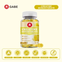 Bonbons gélifiés à la créatine végétalienne ODM pour les culturistes adultes, améliorent la performance de l'entraînement, sans OGM, compléments alimentaires pour la remise en forme, service d'étiquetage privé