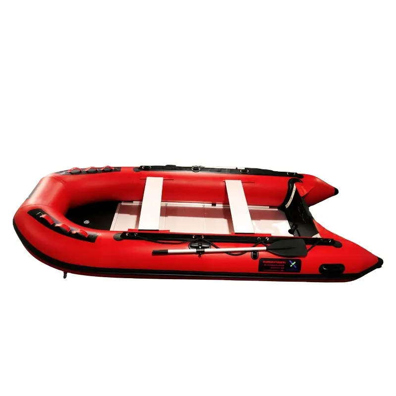 Kayak pliant multifonctionnel en gros d'usine bateau de pêche gonflable léger de canoë