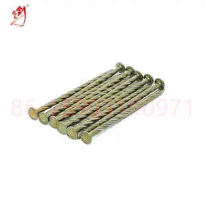 Home Decoration Floor Nail High Quality Pallet Twisted Nail Galvanized Building Construction Nail