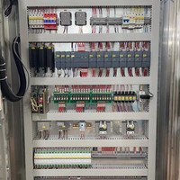 Boîtier de distribution sur mesure 415V en acier inoxydable SUS304 250A, Hub d'automatisation intelligent avec écran tactile HMI, Logique de processus, IP55 Hybride