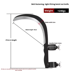 Coltello <span class=keywords><strong>da</strong></span> taglio Betel per potatura agricola falce multifunzionale per tagliare l'erba e tagliare rami d'albero - Product Image 6