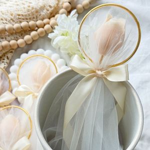 Vela Aromática de Tulipanes, Diseño Metálico de Lujo, Recuerdo de Boda, Regalo para el Día del Maestro, Fragancia para el Hogar - Product Image 3