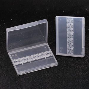 Boîte de rangement <span class=keywords><strong>vide</strong></span> en plastique pour mèches à ongles, coffret de 14 emplacements pour mèches à ongles - Product Image 4