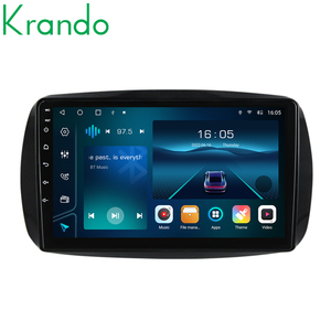 Écran radio de voiture Android Auto sans fil Carplay pour <span class=keywords><strong>Mercedes</strong></span> <span class=keywords><strong>Benz</strong></span> Smart 453 Fortwo 2014-2020 Lecteur multimédia 4G GPS Android 15 - Product Image 1