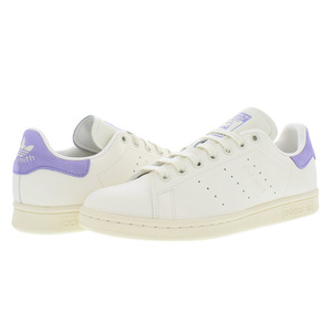 Scarpe da uomo Adidas Stan Smith Colore: Crema/Viola 100% autentiche - Product Image 3