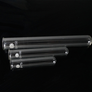 Offre Spéciale Consommables de Laboratoire : Tubes à Essai en Verre à Fond Plat de Diverses Spécifications avec Bouchon en Liège - Product Image 2