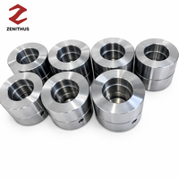Pièces en acier et laiton sur mesure, usinage CNC 5 axes, services d'électroérosion à fil et de brochage pour billettes d'aluminium 6061 destinées à l'usinage