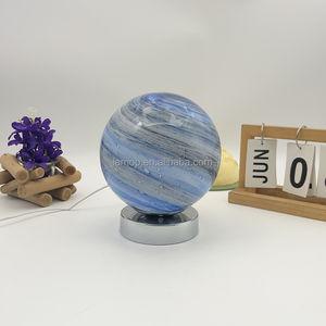 Lámpara de Mesa con Diseño de Cielo Estrellado, Lámpara de Planeta, Luz Nocturna de Aurora Cósmica y <span class=keywords><strong>Asteroide</strong></span>, Regalo de Cumpleaños Perfecto para Decoración del Hogar - Product Image 1