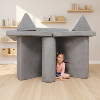 Canapé modulaire créatif pour enfants, pliable, avec bords doux et sécurisés pour les tout-petits, idéal pour le jeu imaginatif - Usine B2B