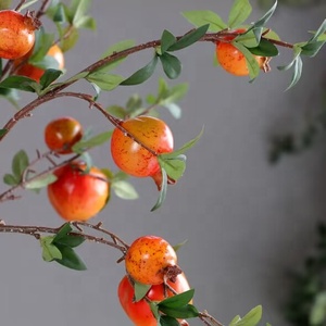 Fabbrica all'ingrosso <span class=keywords><strong>fiore</strong></span> artificiale Decor bacche di biancospino alberi da frutto artificiali bacche di <span class=keywords><strong>melograno</strong></span> fiori artificiali - Product Image 6