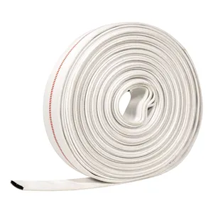 1 Inch Pvc Pipe Water Discharge Fire Resistant Hose Agricultural Hose Double-jacket Fire Hose