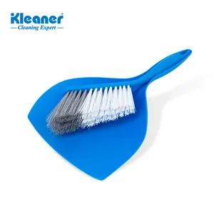 Kleaner Small Hand Broom and Dustpan Set Plastic Desktop Sweep Cleaning Brush and Dustpan Set for Table