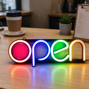 Individuelle LED-Hintergrundbeleuchtete Buchstaben-Schilder Personalisierte Leuchtbuchstaben für Büro, Geschäfte, Events Homekit/<span class=keywords><strong>Alexa</strong></span>-kompatibel - Product Image 4