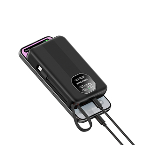 Banco de Energía de 100W y 20000mAh con Carga Rápida PD, Cargador Portátil con Cable Tipo-C Integrado y Pantalla Digital - Product Image 2