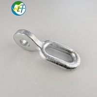 Accessoires de quincaillerie pour lignes électriques en acier galvanisé : Serres-câbles et manilles pour projets de lignes de transmission aériennes