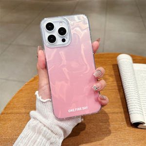 IMD High-end Gradient Fashion Phone CASE para Samsung Galaxy S23 Cubierta de protección contra caídas - Product Image 4