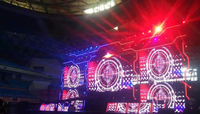 Écran d'affichage MDS 3x2M HD intérieur/extérieur P1.5 MIP 500x500mm, panneau LED de location IP65 étanche haute luminosité pour concert de musique