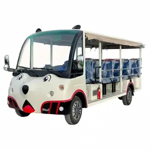 Mini Bus Touristique Buggy Touristique 48v Électrique 14 Places Bus Touristique