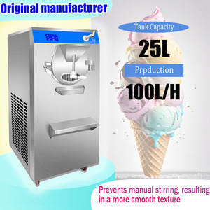 56L/H Italienische Speiseeismaschine, kommerzielle Standmodell-Dauerfrostmaschine, <span class=keywords><strong>Mahen</strong></span> Batch Freezer, Gelato-Herstellungsmaschine zum Verkauf - Product Image 1