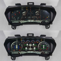 Tableau de bord LCD 12,3 pouces pour voiture, compteur de vitesse numérique, système Linux, odomètre pour Ford Ranger Everest 2016-2021