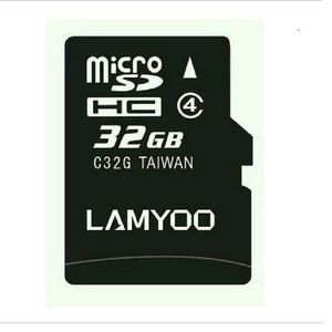 Lamyoo <b>Micro</b> Sd Hc <b>Card</b> 32Gb Class 4 For Phone <b>Memory</b> <b>Card</b> - Product Image 1