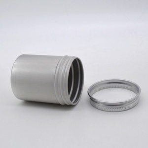 Envase de Aluminio de 60 ml para Perfume o Cosméticos, Lata Redonda Metálica de 2 oz con Tapa de Rosca, 60 g, con Tapas para Serigrafía - Product Image 4