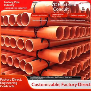 Factory Custom Processing Hebei CPVC Electrical <strong>Conduit</strong> Power Pipe Engineering Construction <strong>Plastic</strong> Insulated Underground <strong>Cable</strong> - Product Image 5