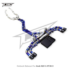 Sistema de <span class=keywords><strong>Escape</strong></span> OEM de Aleación de Titanio para <span class=keywords><strong>Audi</strong></span> <span class=keywords><strong>SQ5</strong></span> 8R/FY 3.0T 2016-2024, Tubo de <span class=keywords><strong>Escape</strong></span>, Silenciador, Sistema de <span class=keywords><strong>Escape</strong></span> para Automóvil - Product Image 2