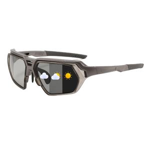Gafas de Sol Deportivas de Moda con Marco Completo para Hombre y Mujer, Protección UV400 Polarizadas Cuadradas para Pesca al Aire Libre - Product Image 1