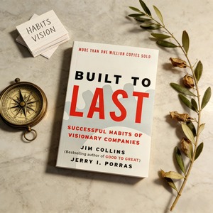 Costruito per durare di Jim Collins e Jerry I. Porras. Guida essenziale alla strategia aziendale - Product Image 1