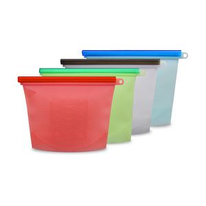 500ML <strong>Food</strong> Grade Leakproof <strong>Silicone</strong> <strong>Food</strong> Storage <strong>Bag</strong> Reusable Sandwich <strong>Food</strong> <strong>Bags</strong> - Product Image 6