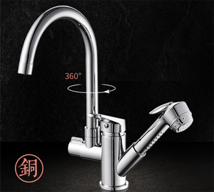 Accessori da cucina in acciaio inossidabile Lucido acciaio inox a doppia vasca lavello della cucina con rubinetto della cucina e della maniglia doccia - Product Image 3